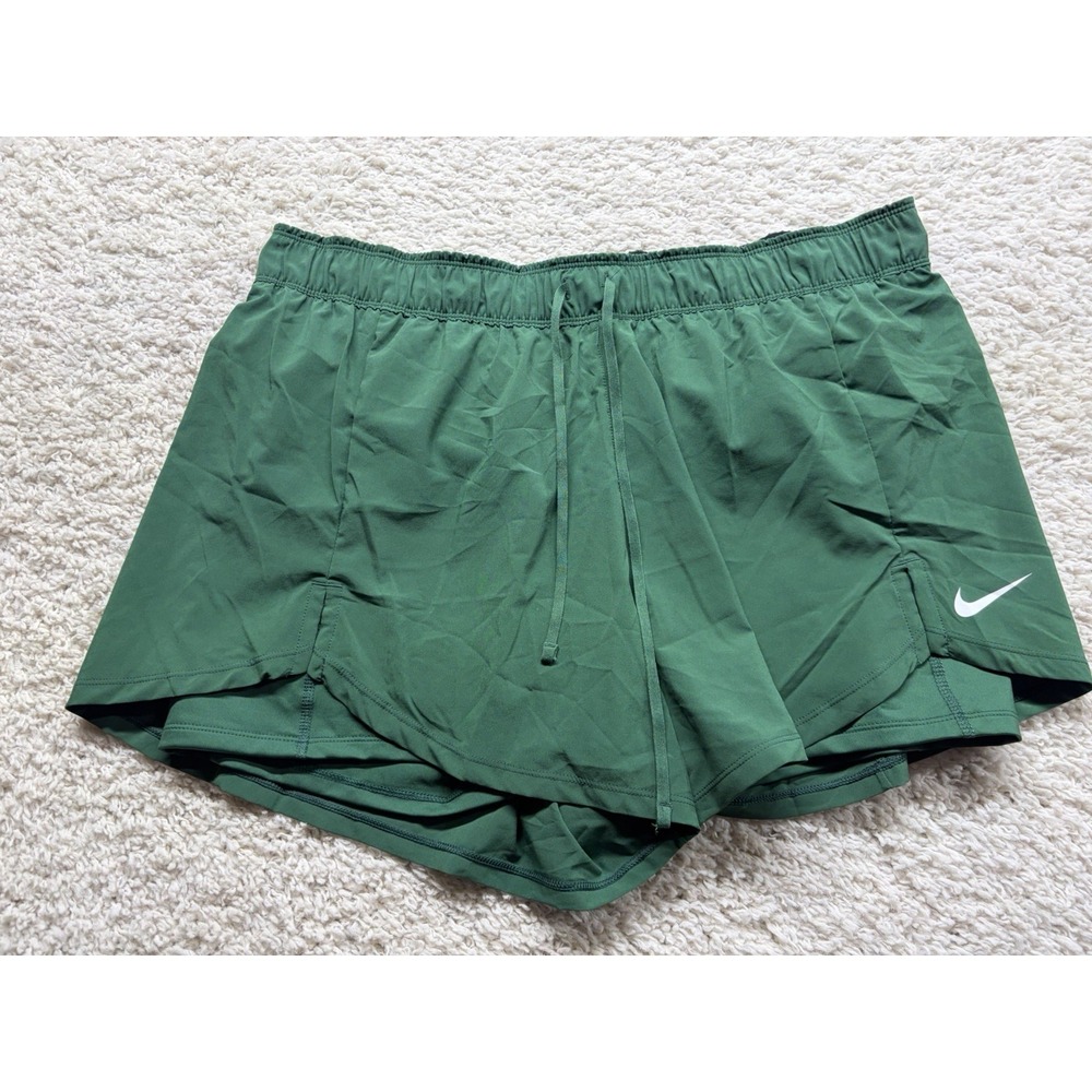 Nike Court Dri Fit Women's Tennis Lined Shorts Green XXL Tenniscore Pickleball